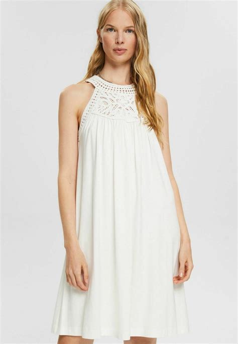esprit collection day dress off white off white uk