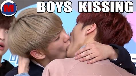 Male Kpop Idols Kissing 👈🇰🇷😲 Youtube