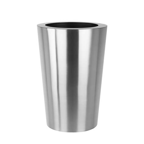 Stainless Steel Conical Planter - Europlanters