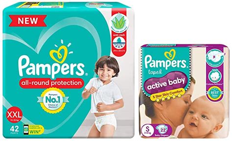 Buy Pampers All Round Protection Pants Double Extra Large Size Baby