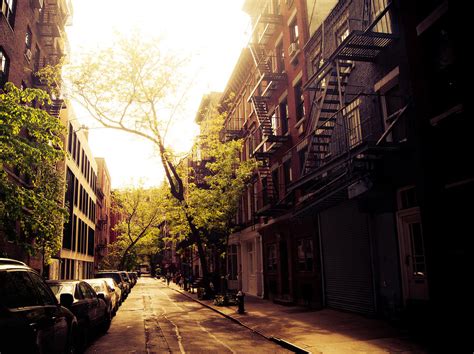Afternoon Sunlight On A New York City Street Photograph By Vivienne