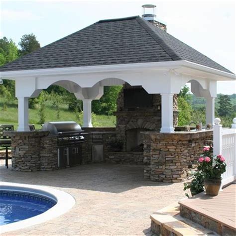 More than you can imagine! 35 Amazing Small Covered Outdoor BBQ Ideas for 2019 ...