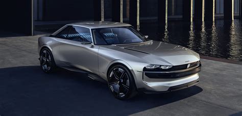 Peugeot Unveils All Electric Coupe Concept With Some Muscle Car Dna And