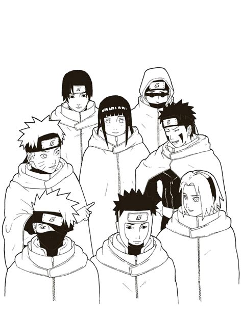 Naruto Coloring Pages