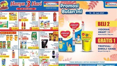 Jangan lupa download aplikasi diskon dari disqonin di play store dan app store. Promo Indomaret 18 Juni 2021, Beli Susu Gratis Minyak ...