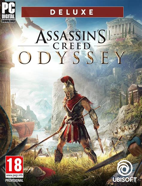 PC เกมสคอม Assassins Creed Odyssey Deluxe Edition แฟรชไดรฟ