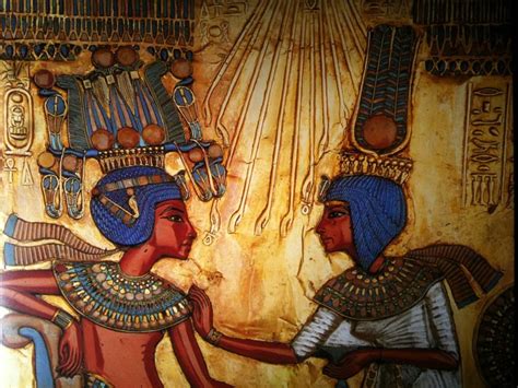 king tutankhamun and his wife