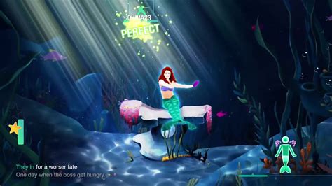Just Dance 2020 Disneys The Little Mermaid Under The Sea Megastar Youtube