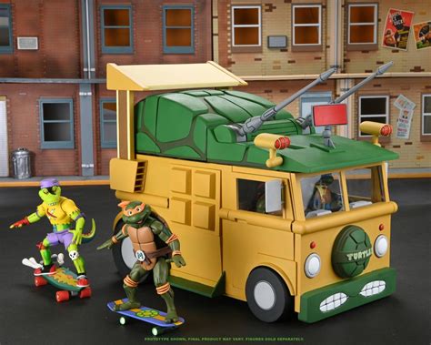 Neca Unveiled Its Teenage Mutant Ninja Turtles Party Wagon Fizx