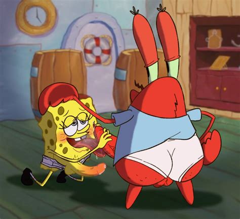 Rule 34 Gay Krusty Krab Mr Krabs Nickelodeon Smooth Skin Spongebob Squarepants Spongebob