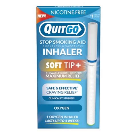 Quitgo Stop Smoking Aid Smokeless And Vaporless Inhaler 1 Ct Fred Meyer