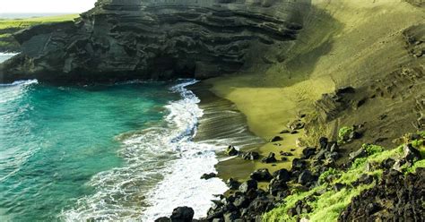 How To Visit The Hidden Green Sand Beach Hawaii Scenic States