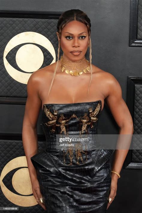 Laverne Cox Attends The 65th Grammy Awards On February 05 2023 In