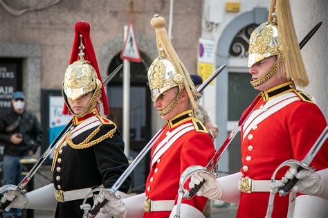The Household Cavalry Exercise On The Rock Of Gibraltar The British Army