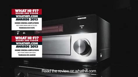 Yamaha Rx V375 What Hi Fi Awards 2013 Youtube