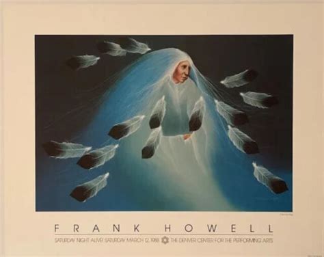 Frank Howell Poster Southwest Post Realist Art Blue Sea Rising Ebay