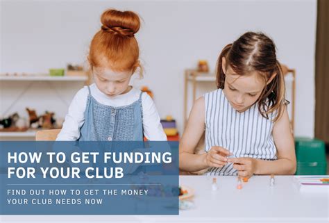 How To Get Funding For Your Club Schools Plus Ltd