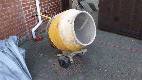 Belle Cement mixer = Works Perfect every Time = Used = Reliable Mixer