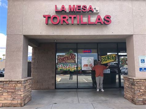 La Mesa Tortillas Tucson 7823 E Broadway Blvd Menú Precios Y