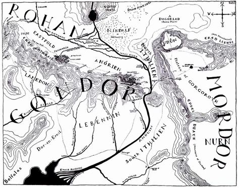 The Lord Of The Rings Maps