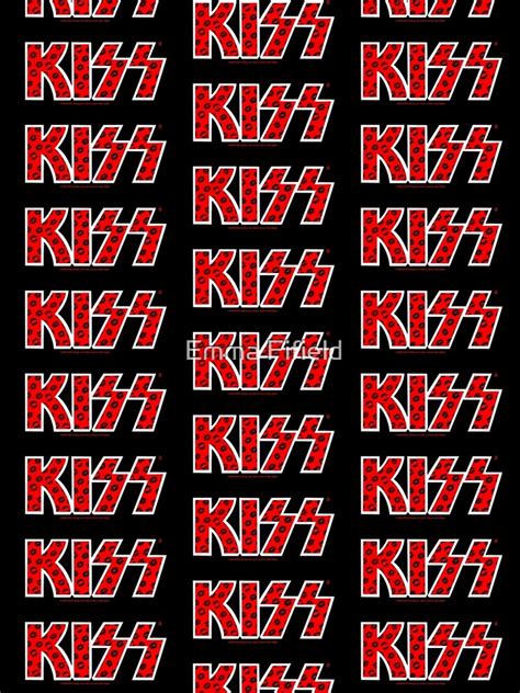 Kiss Band Black Lips Logo A Line Dress For Sale By Emmafifield