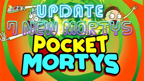 New 19 Pocket Mortys Update Fighting New Mortys Youtube