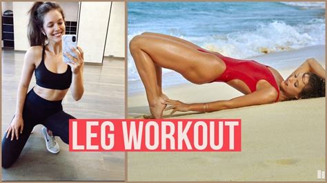 Leg Workout Model Workout With Emily Didonato
