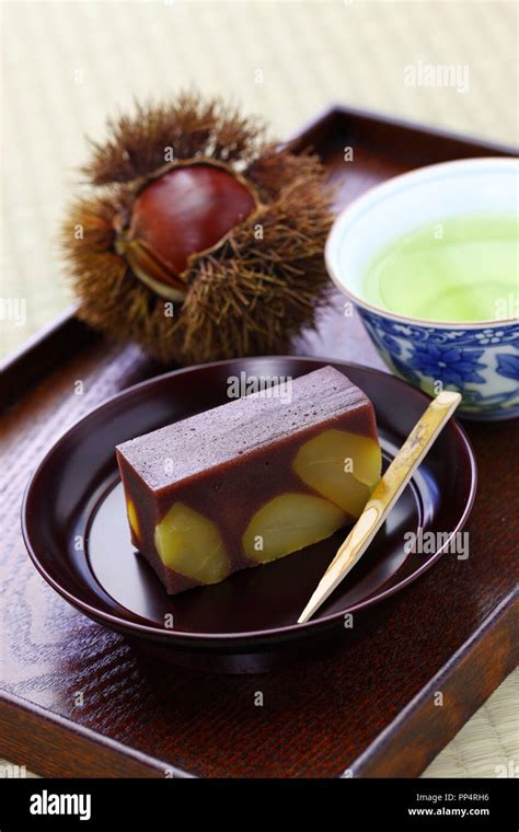 Japanese Jelly Red Bean Confectionery Hi Res Stock Photography And