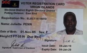 You can also use the 'register to vote' service to: Voters Registration Cards To Be Used For 2019 Elections | Government of the Virgin Islands