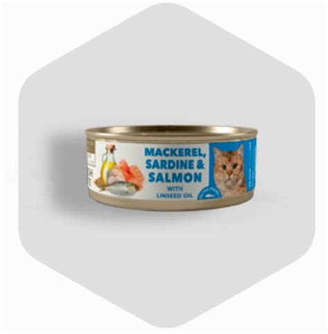 Amity Maquereau Sardine And Saumon Adulte 80g