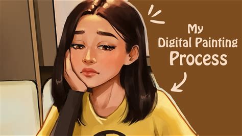 My Digital Painting Process Youtube