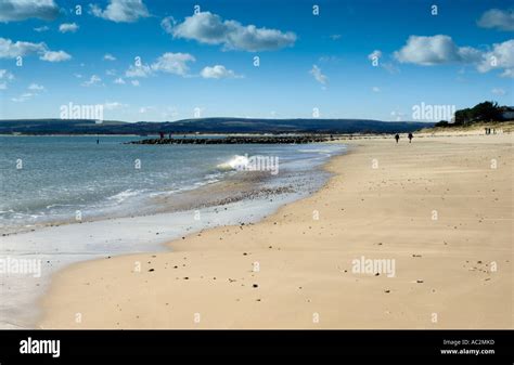 Sandbanks Beach Poole Dorset England Uk Stock Photo Alamy