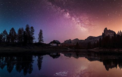 Milky Way Ii Dolomite Italy Ck Ng Flickr