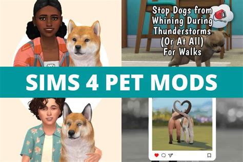 21 Sims 4 Pet Mods Poses Potty Pads And Whining Mod We Want Mods
