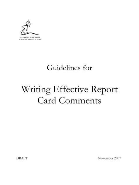 Report card comments made easy. Writing Effective Report Card Comments2 | Phonics | Teachers