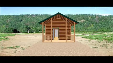 Conestoga Log Cabin Kit Tour Elk Lodge No Bath 147 X 27 With 4 Br
