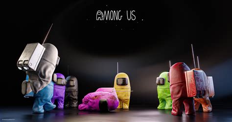 Among Us Animated Wallpaper Impostor Realista Backgrounds Artwork Hdqwalls