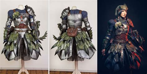 Rathian Armor Monster Hunter World By Lightning Cosplaymonster