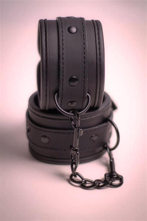 Luxury Handcuffs Premium Restraints Deluxe Bondage Set Etsy