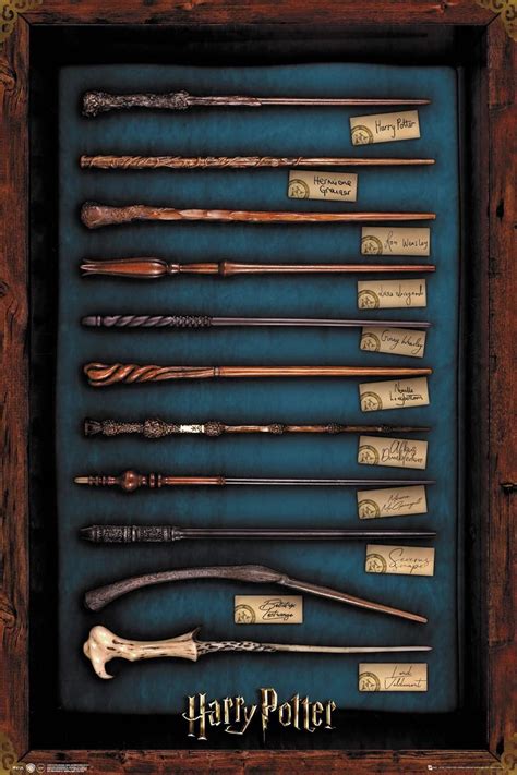 Less than $100 (5) less than $100 (5) facet value. Harry Potter Wands Maxi Poster