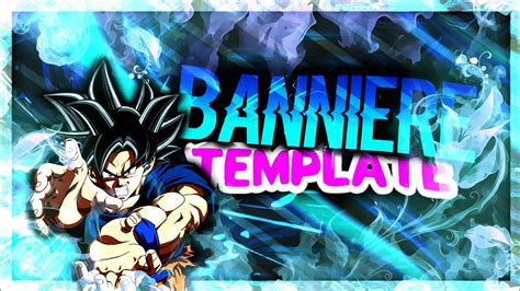 Free Template Goku New Form Banner Youtube