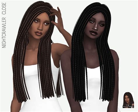 Pin By Ashley On Sims4hood Sims 4 Afro Hair Sims Hair Sims 4 Black