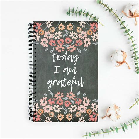 Daily Gratitude Journal Full Year Weekly Layouts Not Dated Etsy