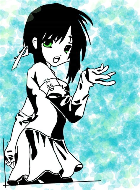 Anime Girl Color By Jigoku Aknam On Deviantart