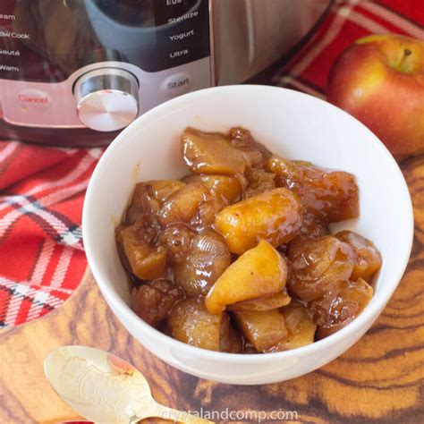 This recipe for cinnamon applesauce is delicious and naturally sweetened. Instant Pot Cinnamon Apples Recipe