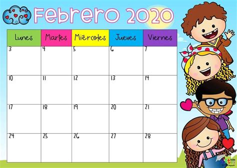 Pin De Claudia Erales En Melonheaz Calendario Para Niños Calendario