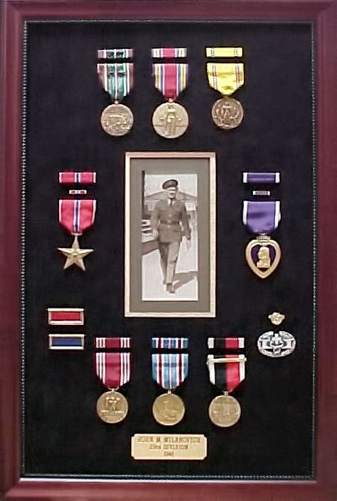 Custom Framing Military Medals Trapani Art And Frame