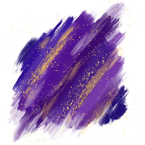 Purple Brush Strokes Hd Transparent Purple Gold Brush Stroke Brush