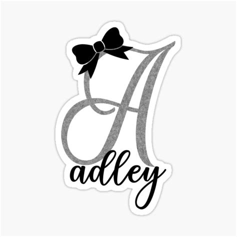 Adley Stickers Redbubble