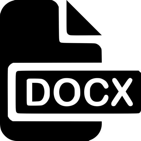 Docx Svg Png Icon Free Download 487464 Onlinewebfontscom